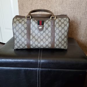 Authentic Vintage GUCCI EUC Boston bag